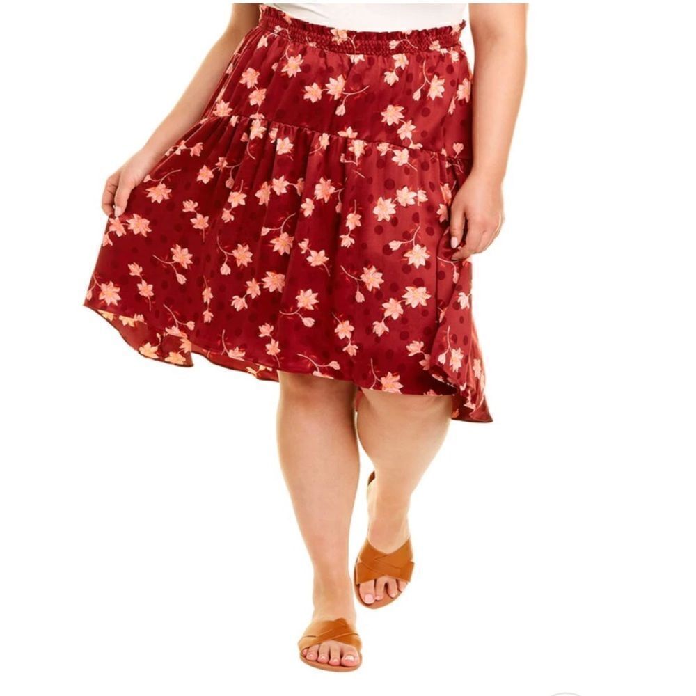 Draper James Waterfall Skirt in Magnolia